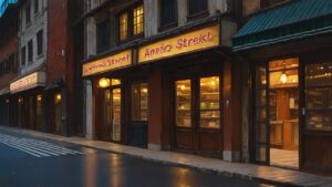 店舗・街・通りのイラスト素材｜商用利用可