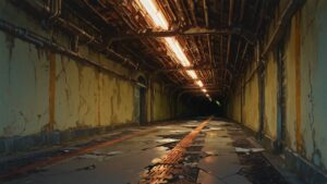 トンネル・床・パイプのイラスト素材｜商用利用可