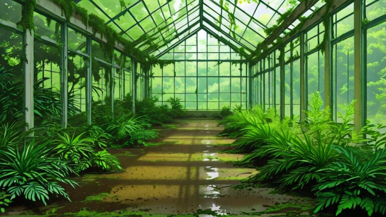 温室・植物・土のイラスト素材｜商用利用可