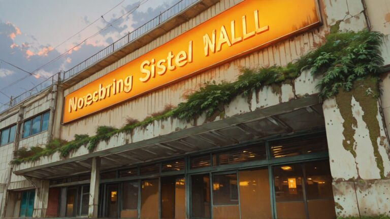 店舗・ビル・植物のイラスト素材｜商用利用可