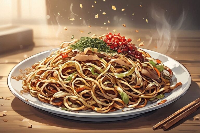 炒麺・中国料理・ステーキのイラスト素材｜商用利用可