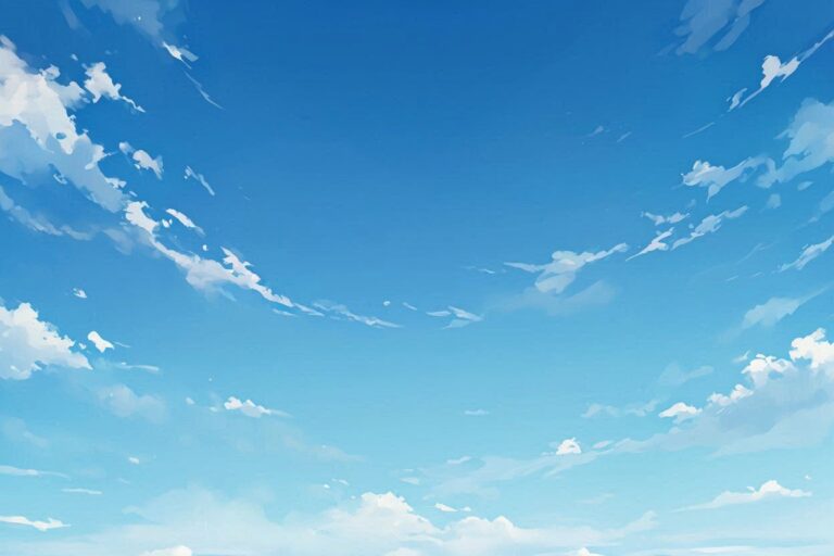 空・雲・青天のイラスト素材｜商用利用可