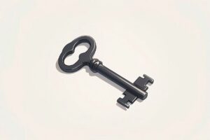 古鍵・鍵・シンプルのイラスト素材｜商用利用可