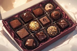 チョコレート・プレゼント・甘いのイラスト素材｜商用利用可