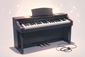 ピアノ・楽器・コードのイラスト素材｜商用利用可