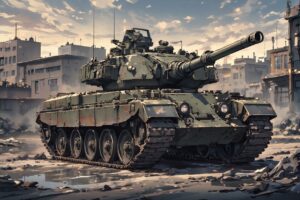 軍事・都市戦・戦車のイラスト素材｜商用利用可