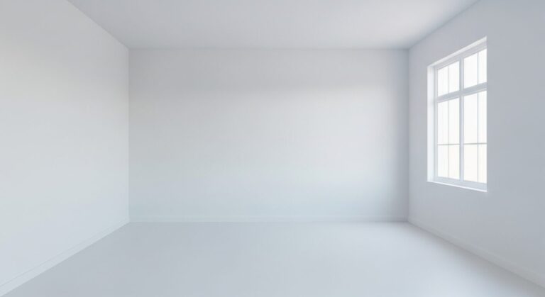 空室・白壁・窓のイラスト素材｜商用利用可