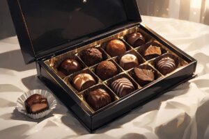 チョコレート・ギフト・高級菓子のイラスト素材｜商用利用可