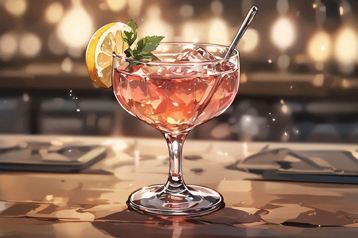 スムージー・バーテンダー・レモネードのイラスト素材