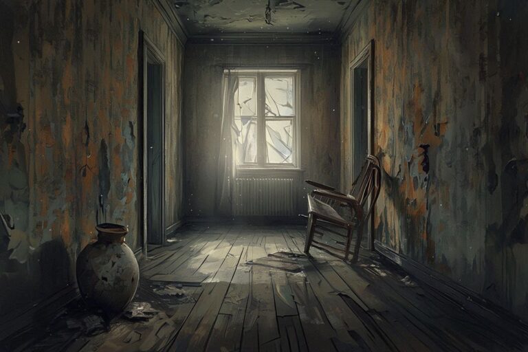 廃墟・朽ちかけ・寂しいのイラスト素材｜商用利用可