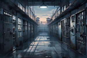 監獄・牢房・鉄格子のイラスト素材｜商用利用可