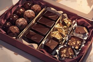 チョコレート・パッケージ・甘いのイラスト素材｜商用利用可