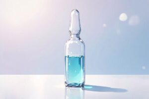 安瓶・液体・容器のイラスト素材